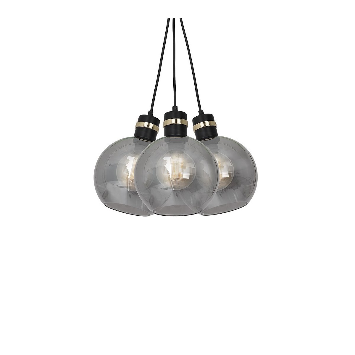 MiLagro OMEGA BLACK GOLD nowoczesne lampy do wnętrz