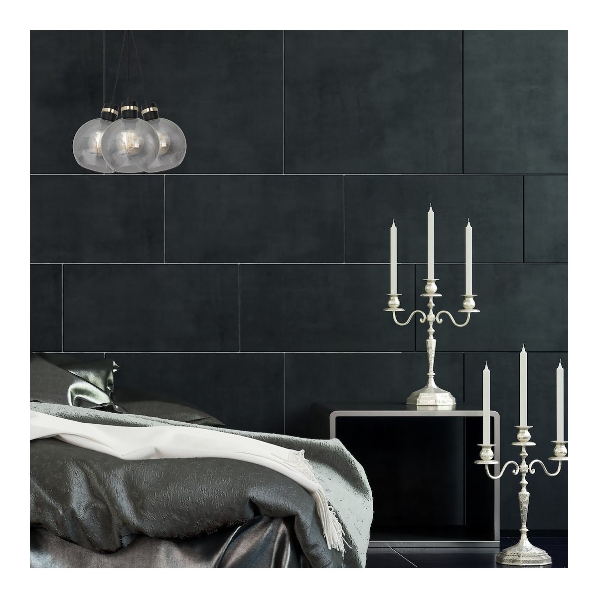 MiLagro OMEGA BLACK GOLD nowoczesne lampy do wnętrz