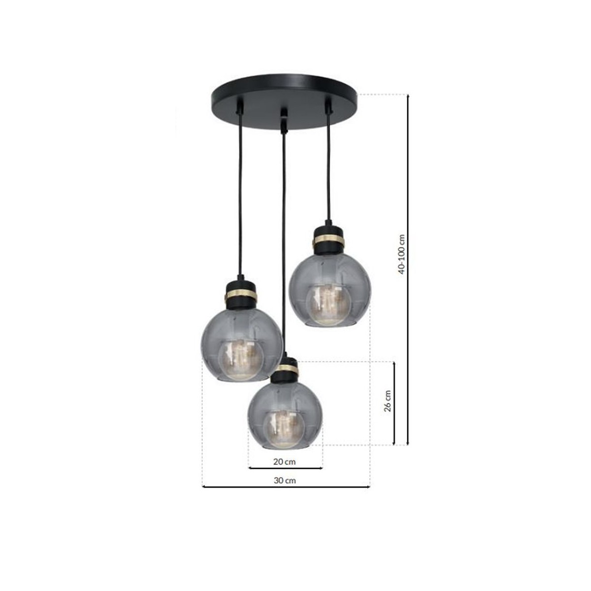 MiLagro OMEGA lampa wisząca designerskie lampy LED