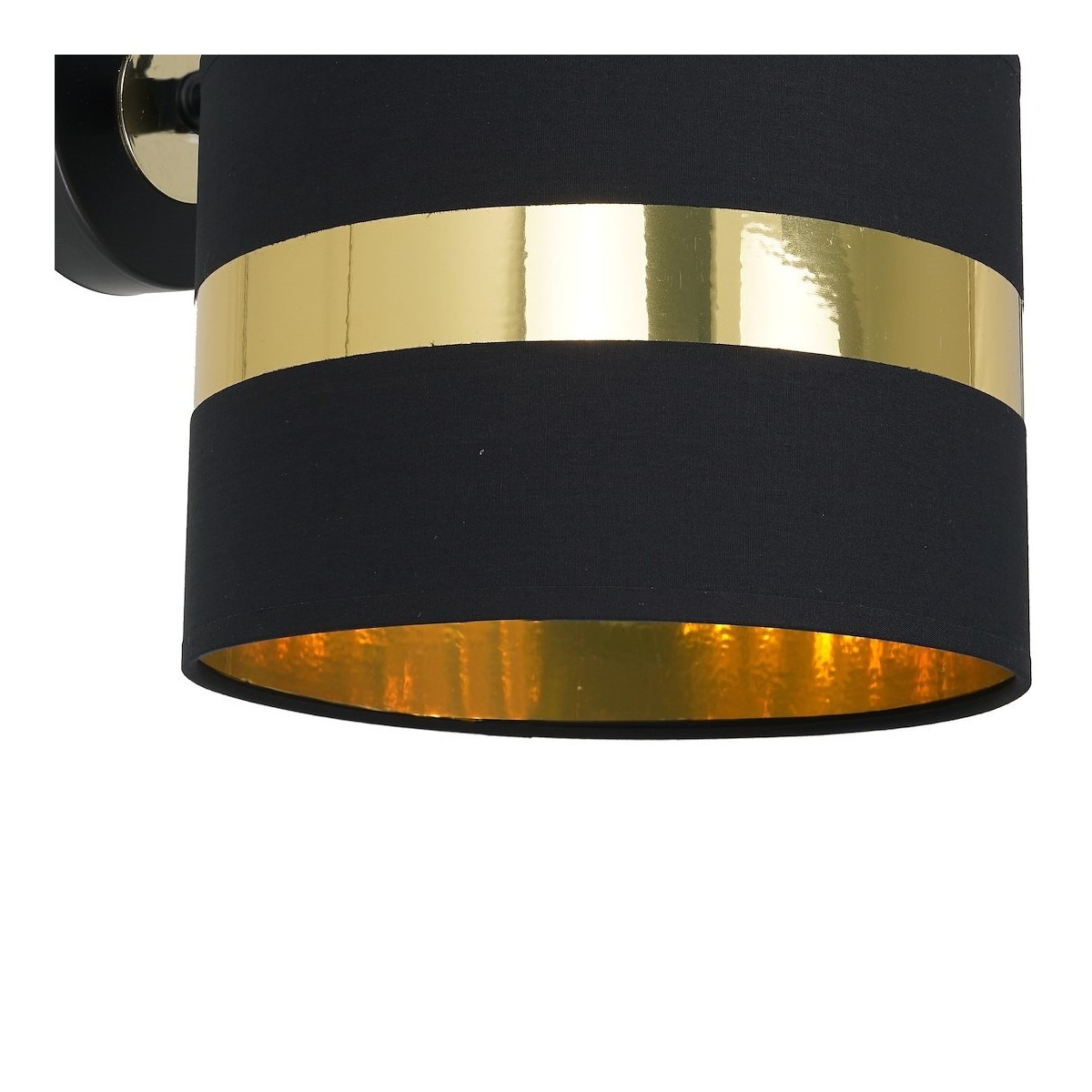 MiLagro Kinkiet PALMIRA BLACK / GOLD 1xE27 60W MLP6317