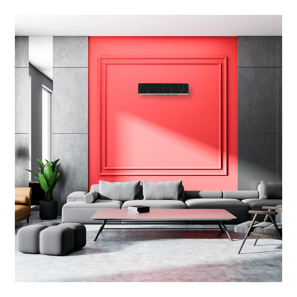 MiLagro Kinkiet PIERCE BLACK 12W LED ML6471