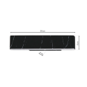 MiLagro PIERCE BLACK LED stylowe lampy sufitowe