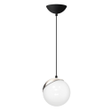 MiLagro Lampa wisząca SFERA BLACK/CHROME 1xE14 MLP4673