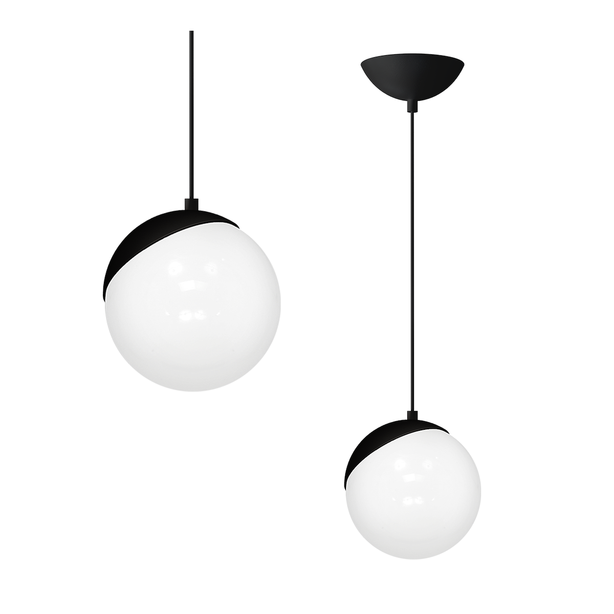 MiLagro SFERA BLACK dekoracyjne oświetlenie