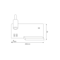 MiLagro SHELF WHITE LED premium oświetlenie