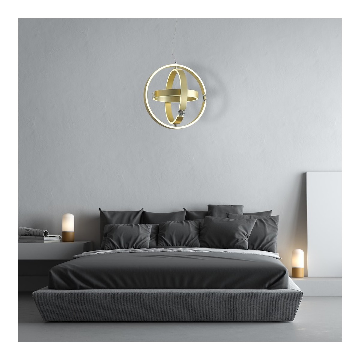 MiLagro SIRIUS 80W LED designerskie oświetlenie