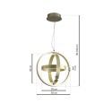 MiLagro SIRIUS 80W LED designerskie oświetlenie
