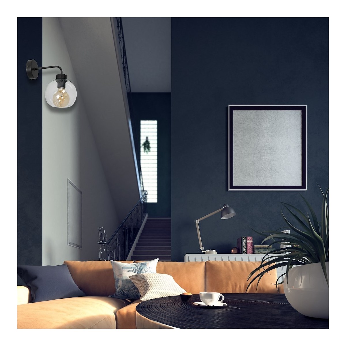 MiLagro Kinkiet SOFIA CLEAR 1xE27 MLP6570