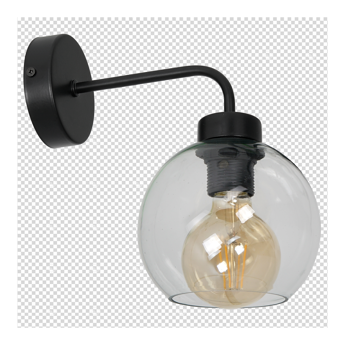 MiLagro Kinkiet SOFIA CLEAR 1xE27 MLP6570