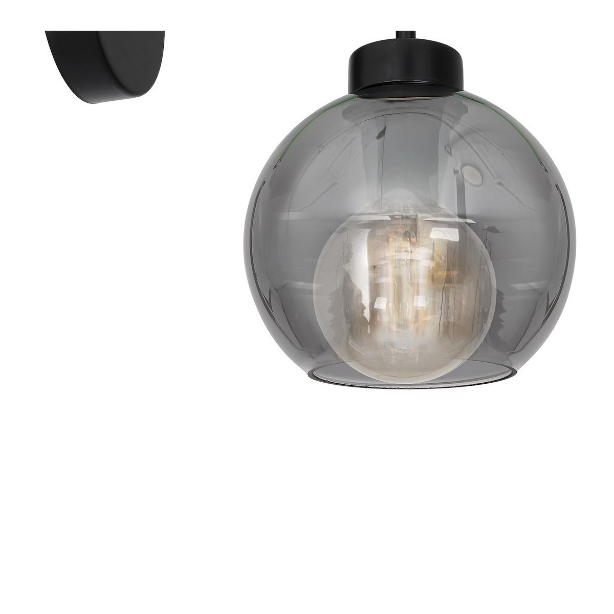 MiLagro Kinkiet SOFIA SMOKED 1xE27 MLP6571