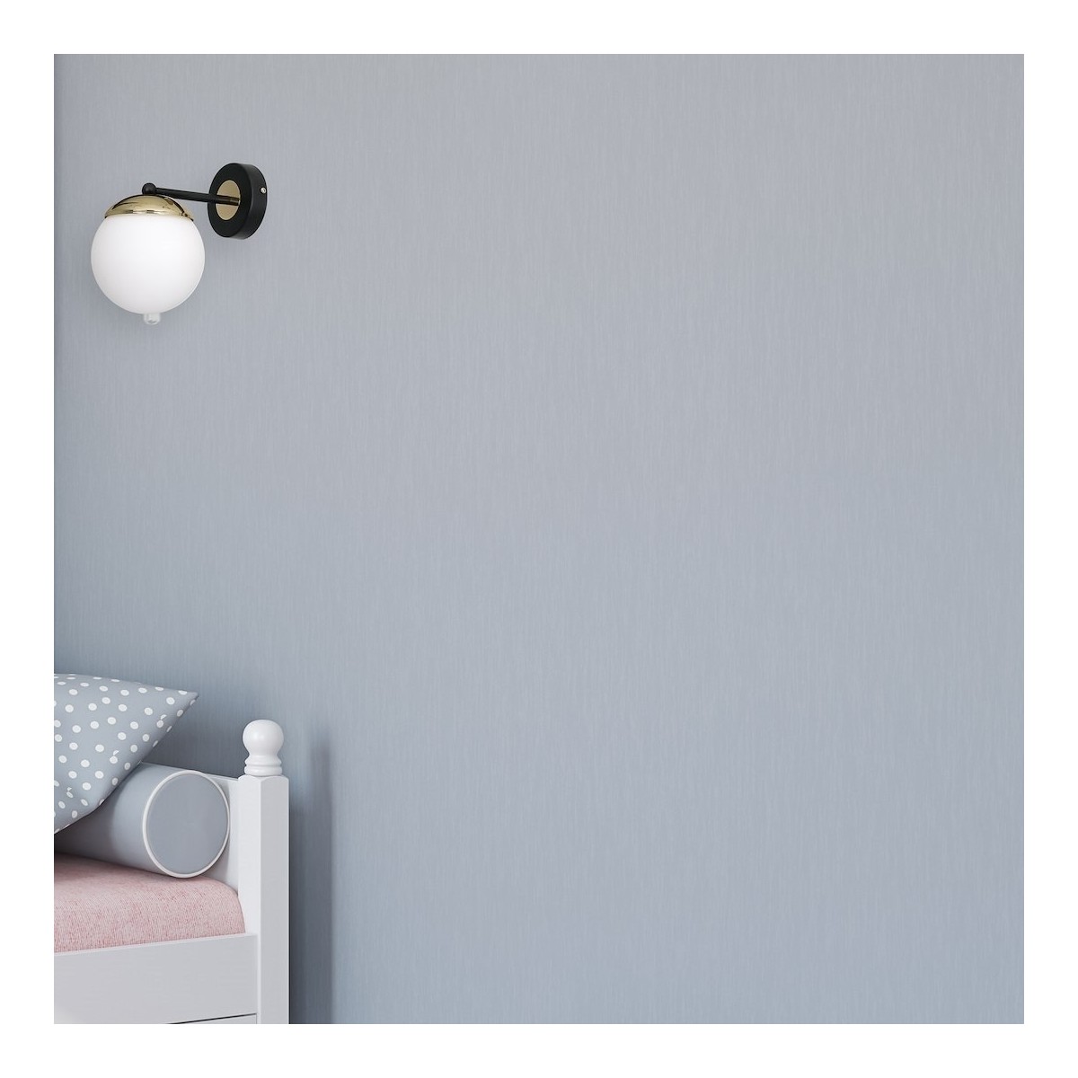 MiLagro Kinkiet SPARTA BLACK / GOLD 1xE14 MLP6512