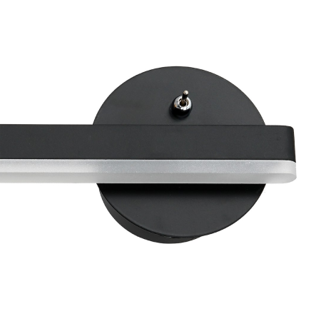 MiLagro Kinkiet SYDNEY 6W LED BLACK lewy ML6346