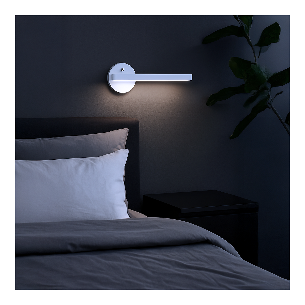 MiLagro Kinkiet Sydney 6W Led Prawy Biały ML6347