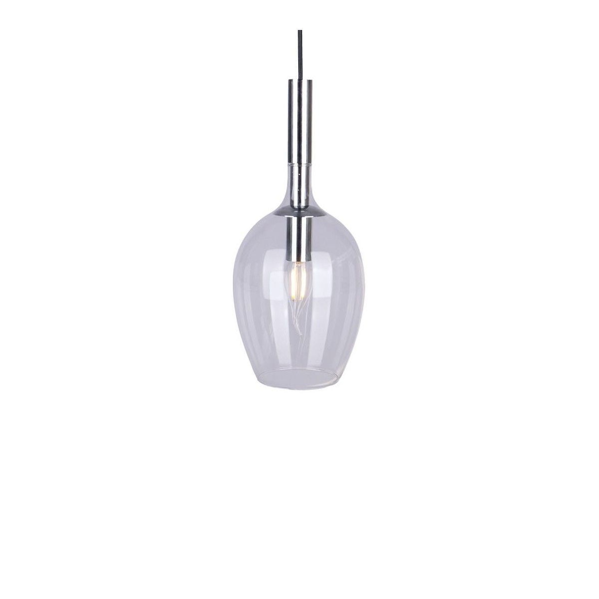 MiLagro Lampa wisząca TANGO CLEAR 1xE14 ML6163