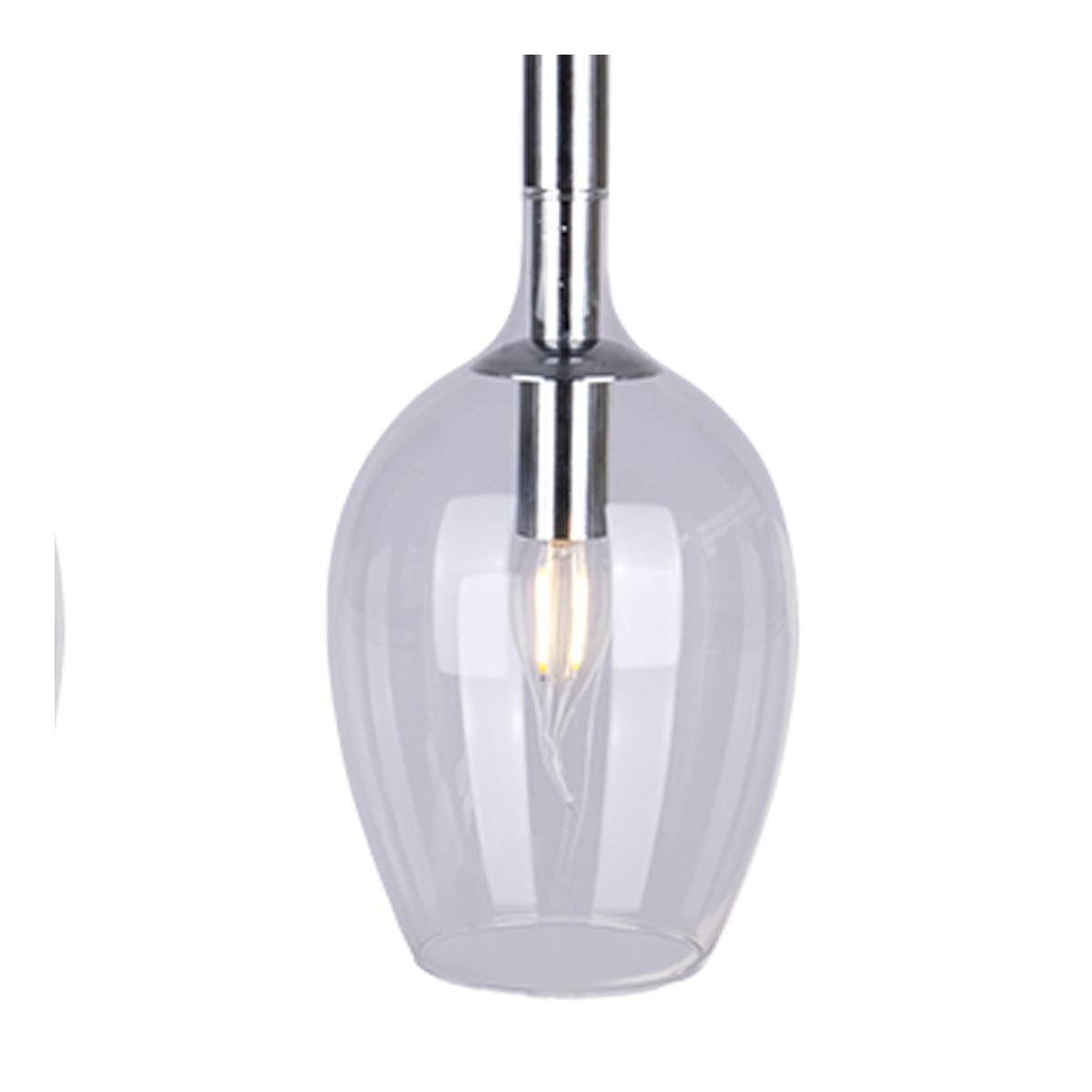 MiLagro Lampa wisząca TANGO CLEAR 3xE14 ML6164