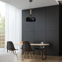 MiLagro Lampa wisząca TAYLOR BLACK 1xE27 60W MLP6218