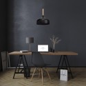MiLagro Lampa wisząca TAYLOR BLACK 1xE27 60W MLP6218
