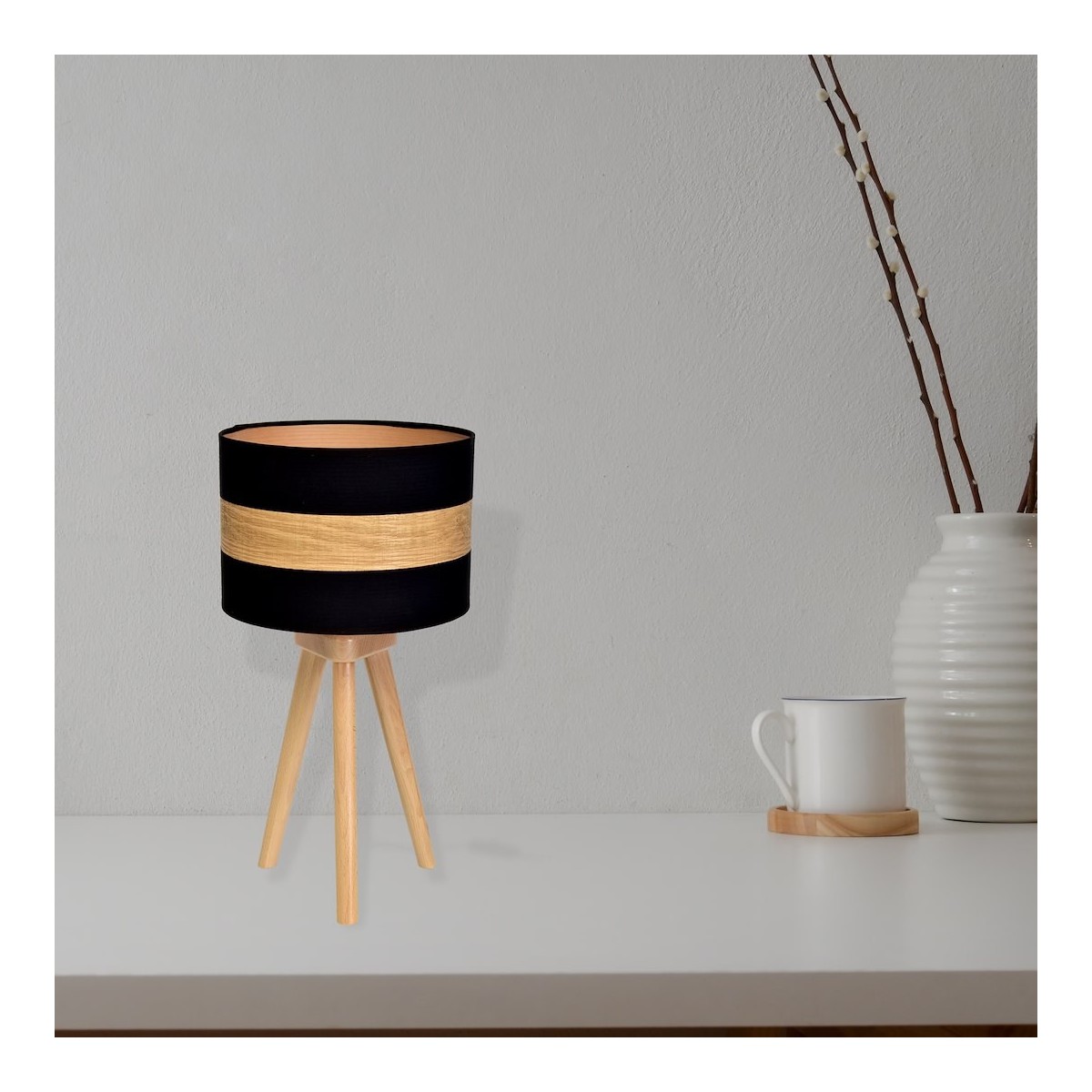 MiLagro TERRA lampka stołowa designerskie oświetlenie