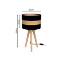 MiLagro TERRA lampka stołowa designerskie oświetlenie