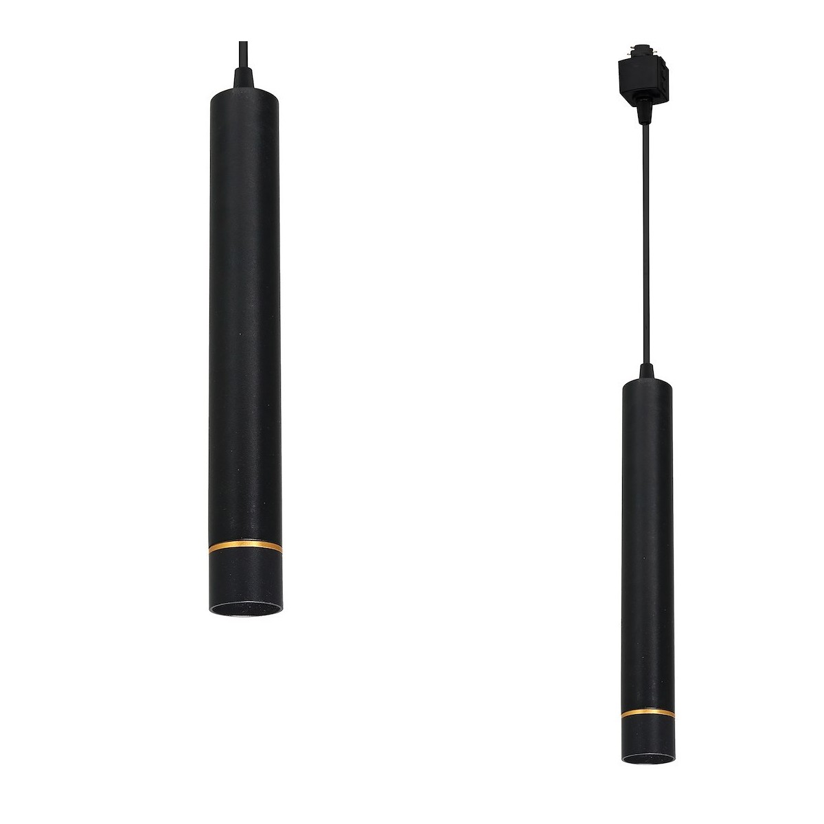 MiLagro Track Pendant Black Gold ekskluzywne oświetlenie