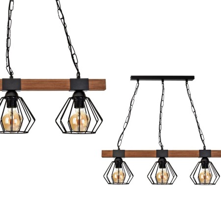 MiLagro ULF BLACK WOOD designerskie oświetlenie