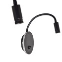 MiLagro BASE BLACK LED stylowe lampy sufitowe