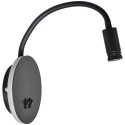 MiLagro BASE BLACK LED stylowe lampy sufitowe
