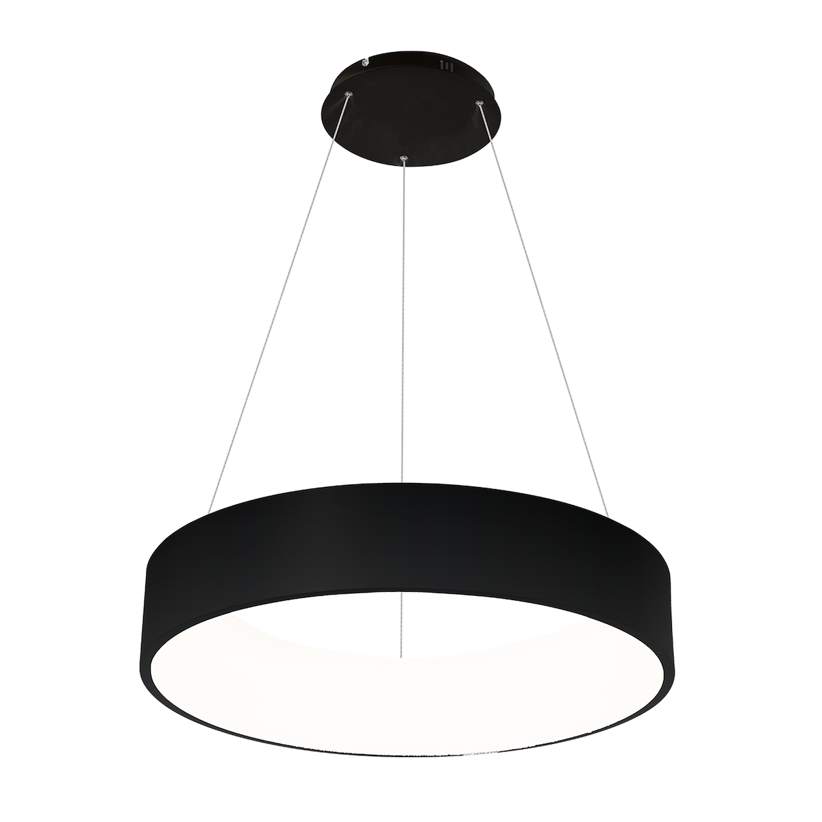 MiLagro Lampa wisząca OHIO BLACK 40W LED 3000K-4000K ML6358