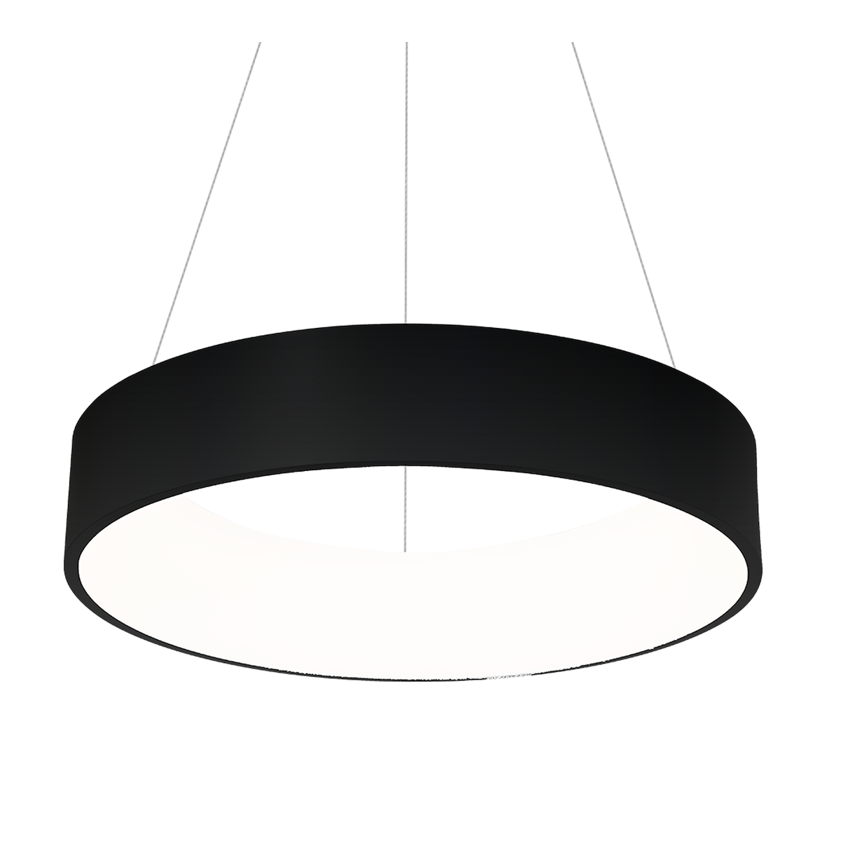 MiLagro Lampa wisząca OHIO BLACK 40W LED 3000K-4000K ML6358