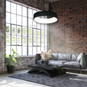 MiLagro Lampa wisząca OHIO BLACK 40W LED 3000K-4000K ML6358