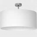 MiLagro Lampa podsufitowa Casino 1xE27 Biały / Chrom ML6373