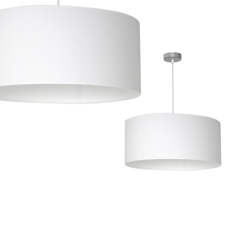 MiLagro Lampa wisząca Casino Biały / Chrom 1xE27 ML6374