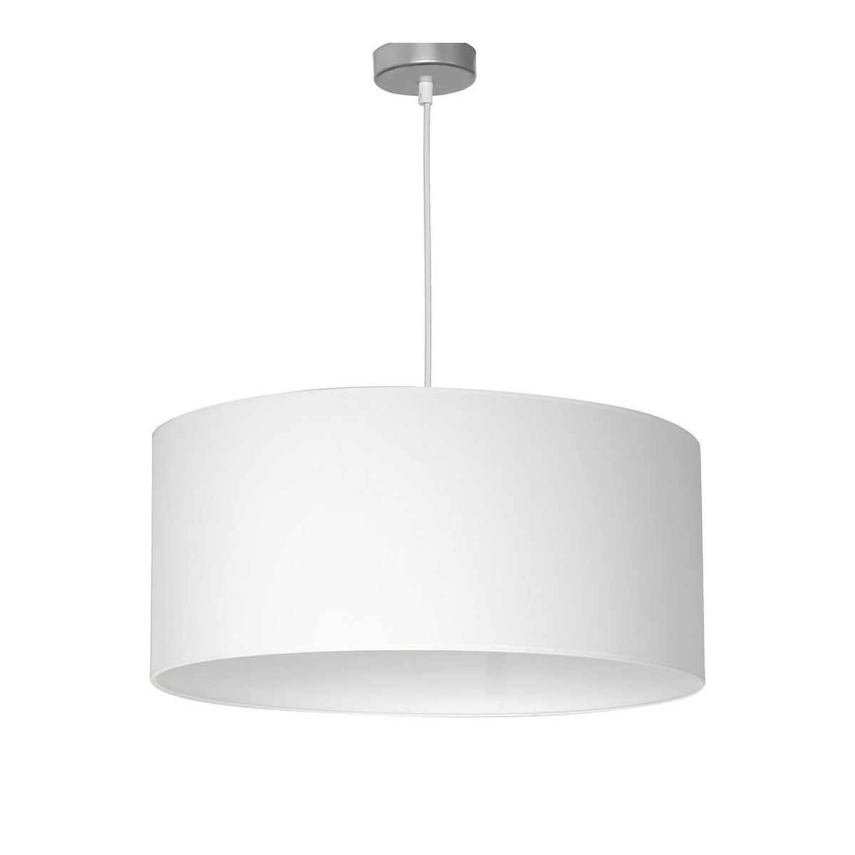 MiLagro Lampa wisząca Casino Biały / Chrom 1xE27 ML6374