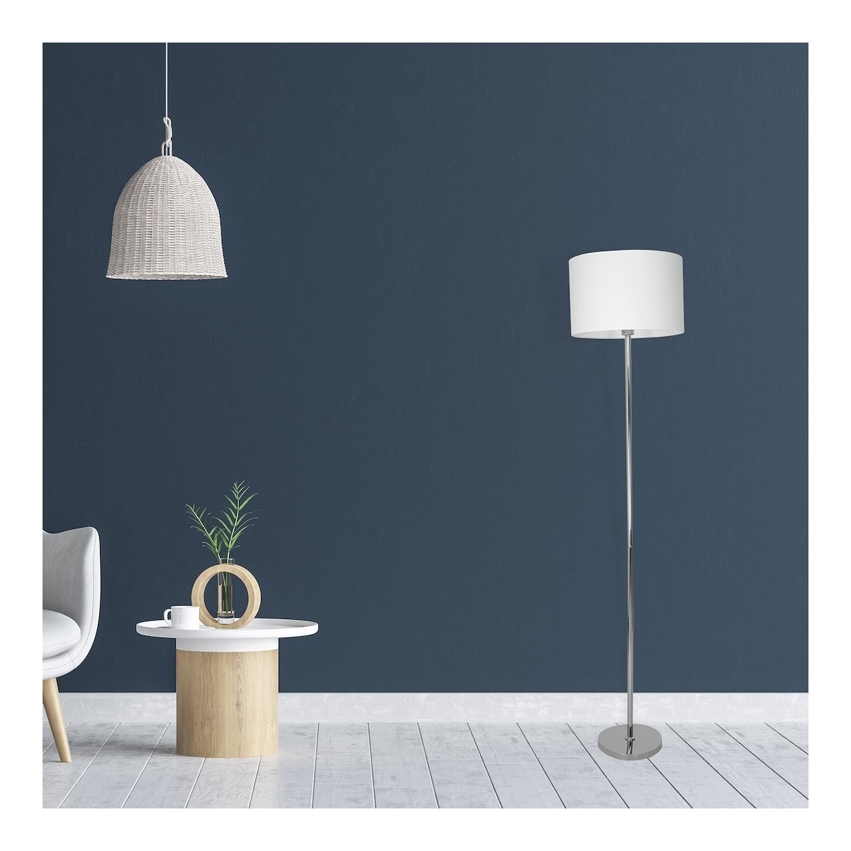 MiLagro lampa stojąca Casino designerskie lampy LED