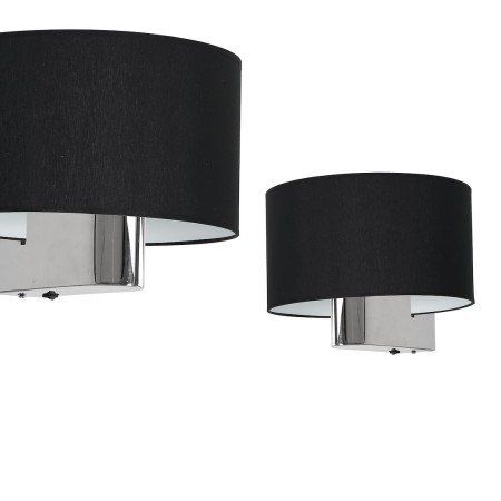 MiLagro Kinkiet CASINO BLACK/CHROME 1xE27 ML6377