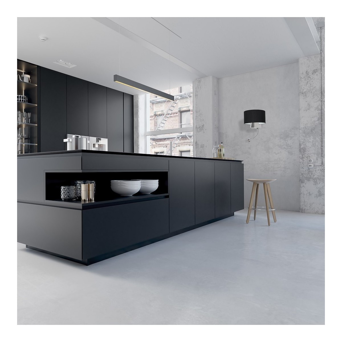 MiLagro Kinkiet CASINO BLACK/CHROME 1xE27 + 1W LED ML6378