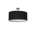 MiLagro Lampa podsufitowa CASINO BLACK/CHROME 1xE27 ML6379