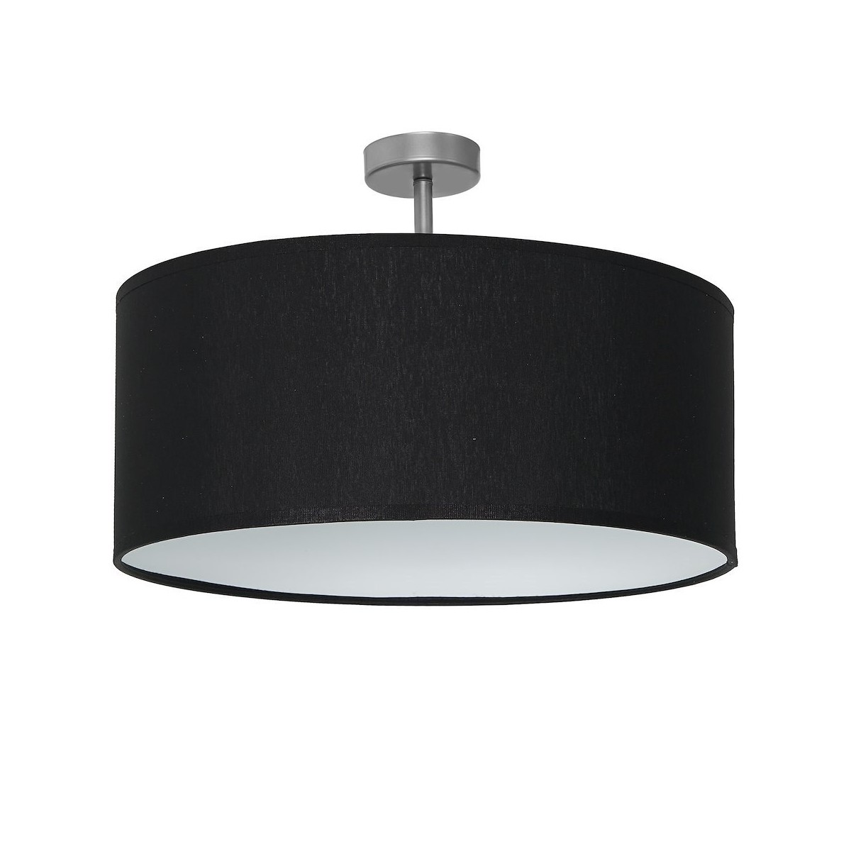 MiLagro Lampa podsufitowa CASINO BLACK/CHROME 1xE27 ML6379