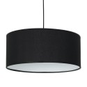 MiLagro Lampa wisząca CASINO BLACK/CHROME 1xE27 ML63800