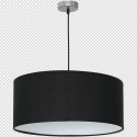 MiLagro Lampa wisząca CASINO BLACK/CHROME 1xE27 ML63800