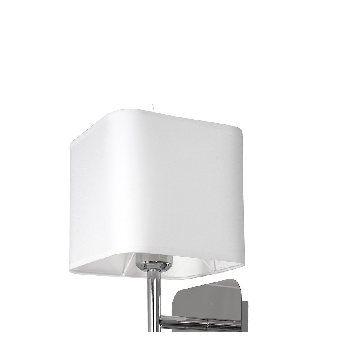 MiLagro Kinkiet Napoli 1xE27 Biały / Chrom ML6359