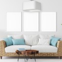 MiLagro Lampa podsufitowa Napoli 1xE27 Biały / Chrom ML6361