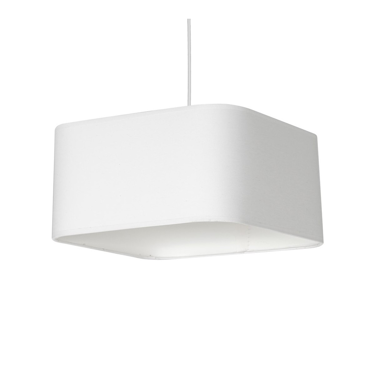 MiLagro Lampa wisząca Napoli Biały / Chrom 1xE27 ML6362