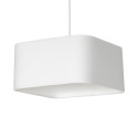MiLagro Lampa wisząca Napoli Biały / Chrom 1xE27 ML6362