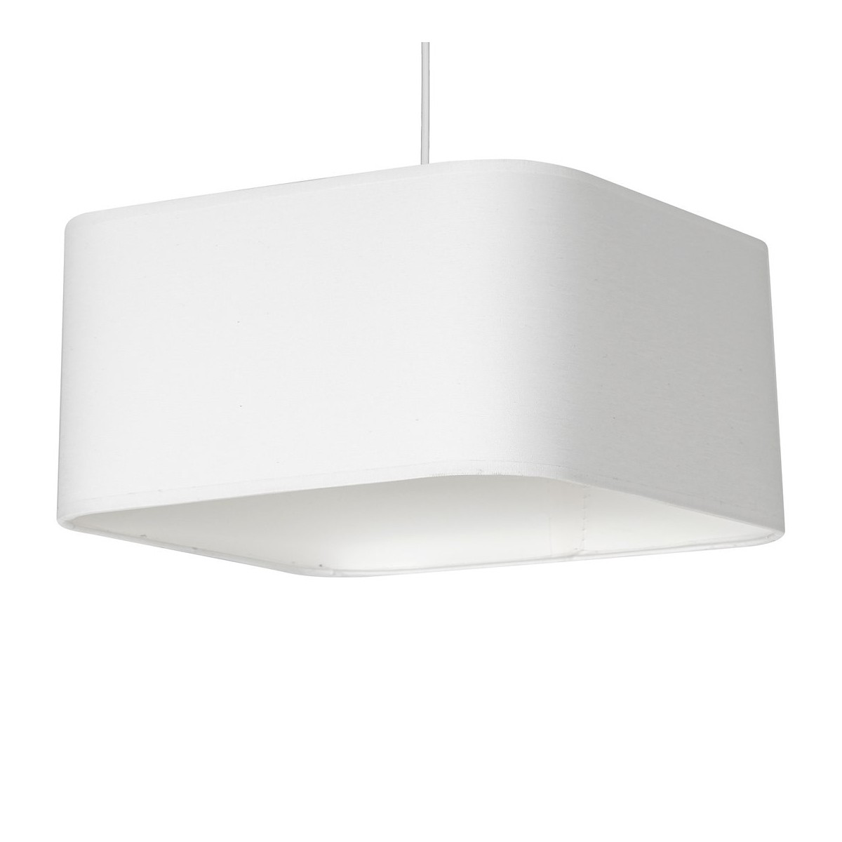 MiLagro Lampa wisząca Napoli Biały / Chrom 1xE27 ML6362