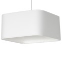 MiLagro Lampa wisząca Napoli Biały / Chrom 1xE27 ML6362