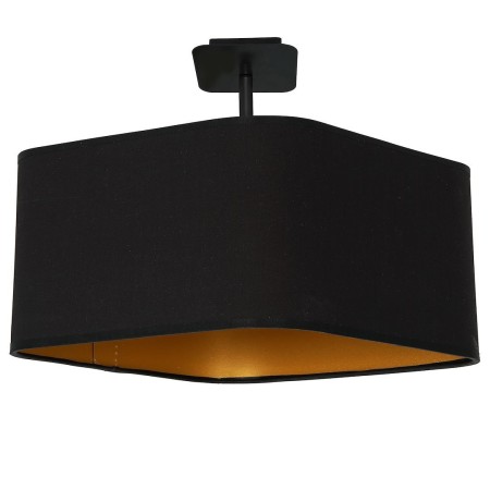 MiLagro Lampa podsufitowa NAPOLI BLACK/GOLD 1xE27 ML6367