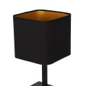 MiLagro Napoli lampka Black klimatyczne oświetlenie