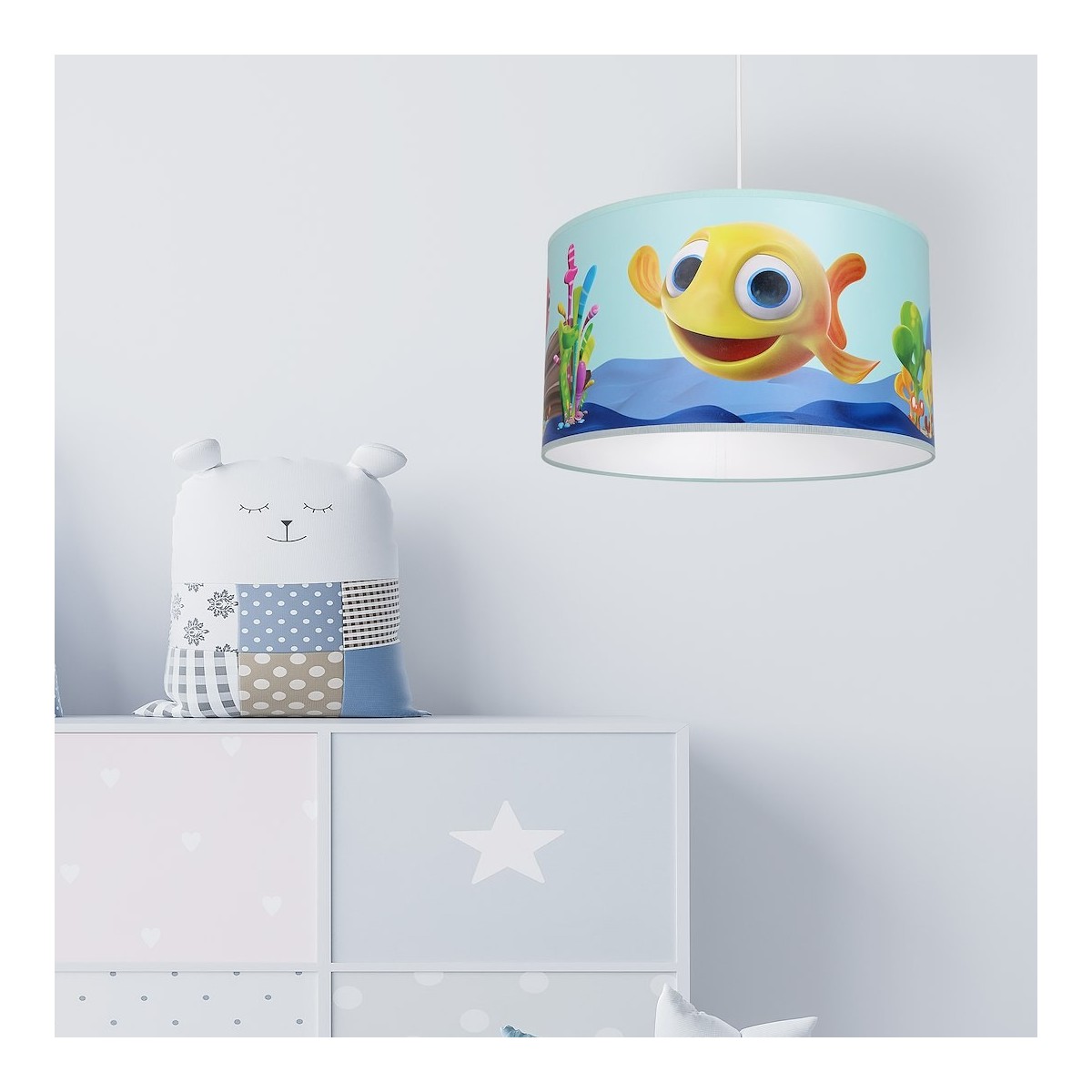 MiLagro Lampa wisząca RYBKA MiniMini 1xE27 MLP6800