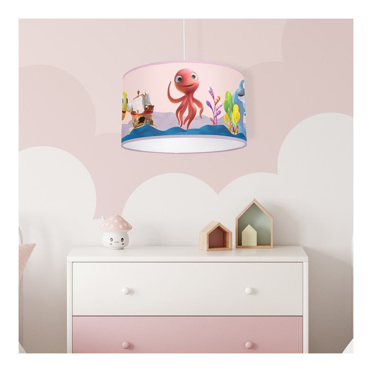 MiLagro Lampa wisząca OŚMIORNICA LOLA MiniMini 1xE27 MLP6801